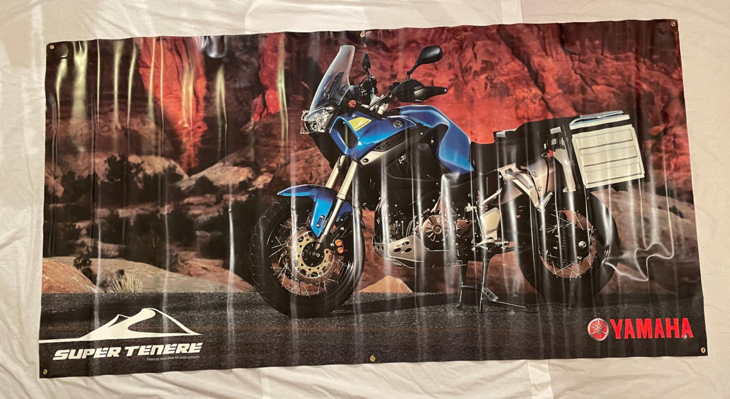 Yamaha Dealer Banner (Super Tenere) Approx 93" x 48" (#6)