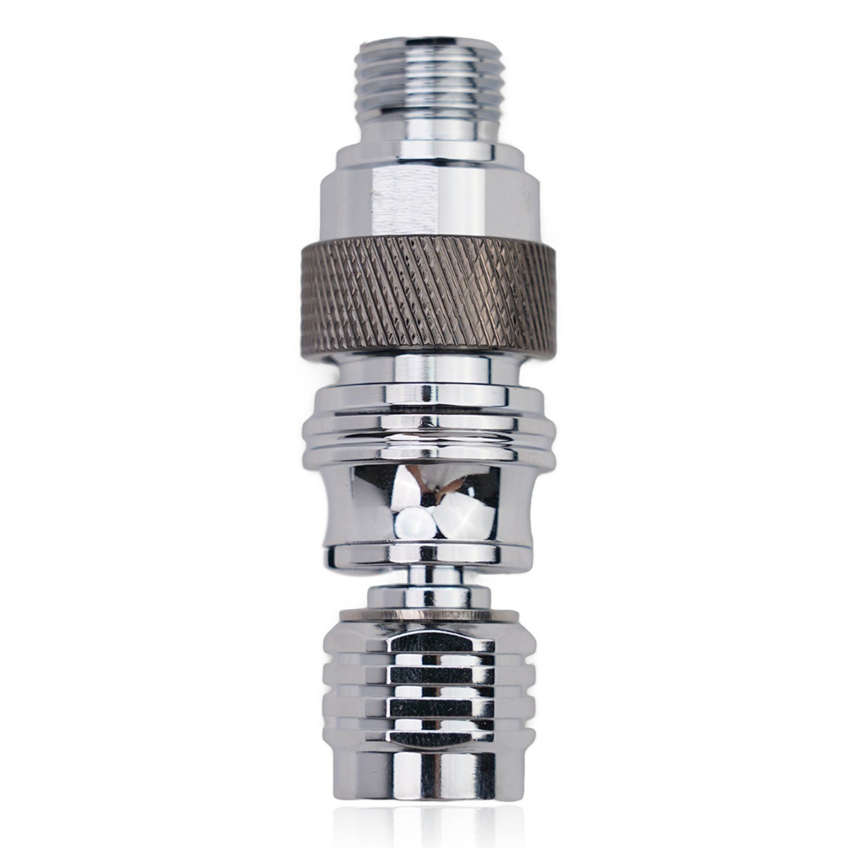For Chrome Plated Copper Diving Full Face Second Stage Adjuster Quick Connect