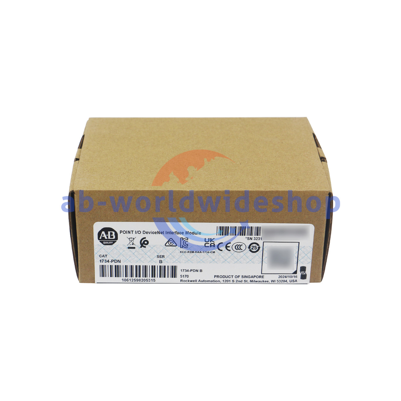 1734-PDN POINT I/O DeviceNet Interface Module New