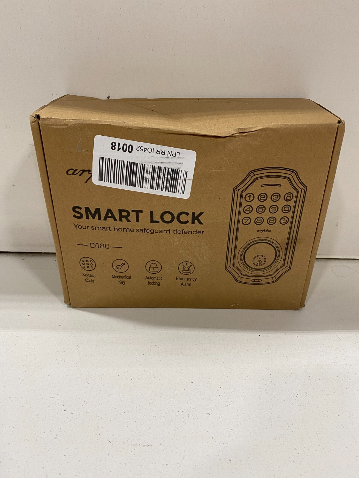 Smart Front Door Lock Set Electronic Keypad Deadbolt Keyless Entry 50 Codes D180