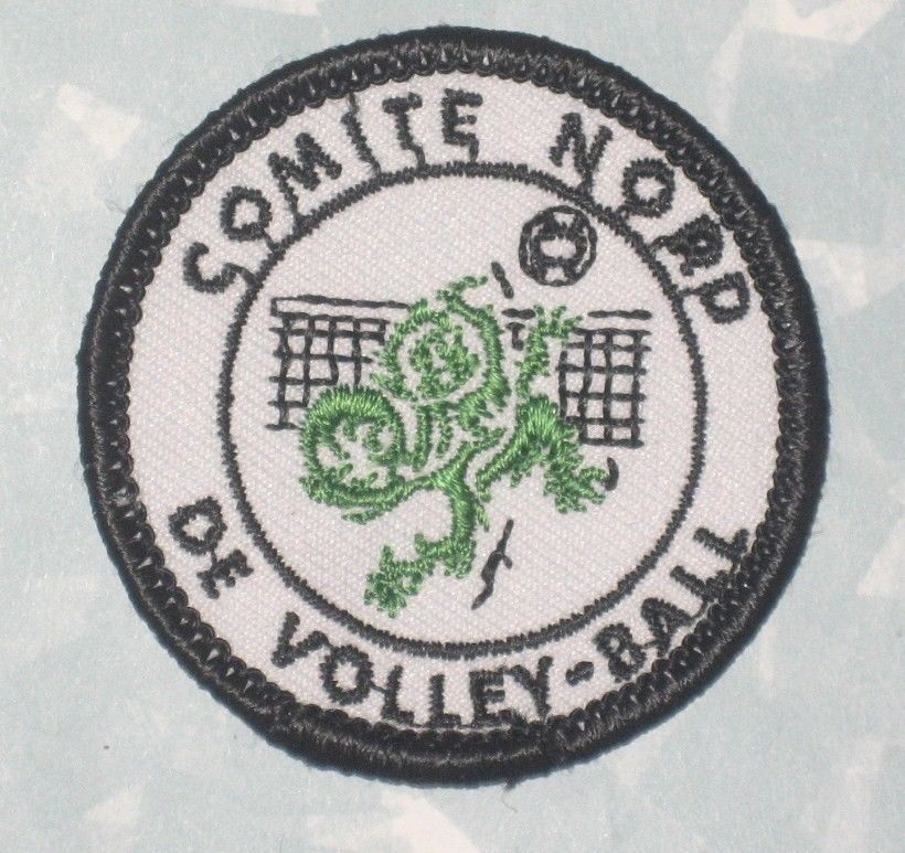 Comité Nord de Volley-Ball Patch - France - 1 7/8" x 1 7/8"