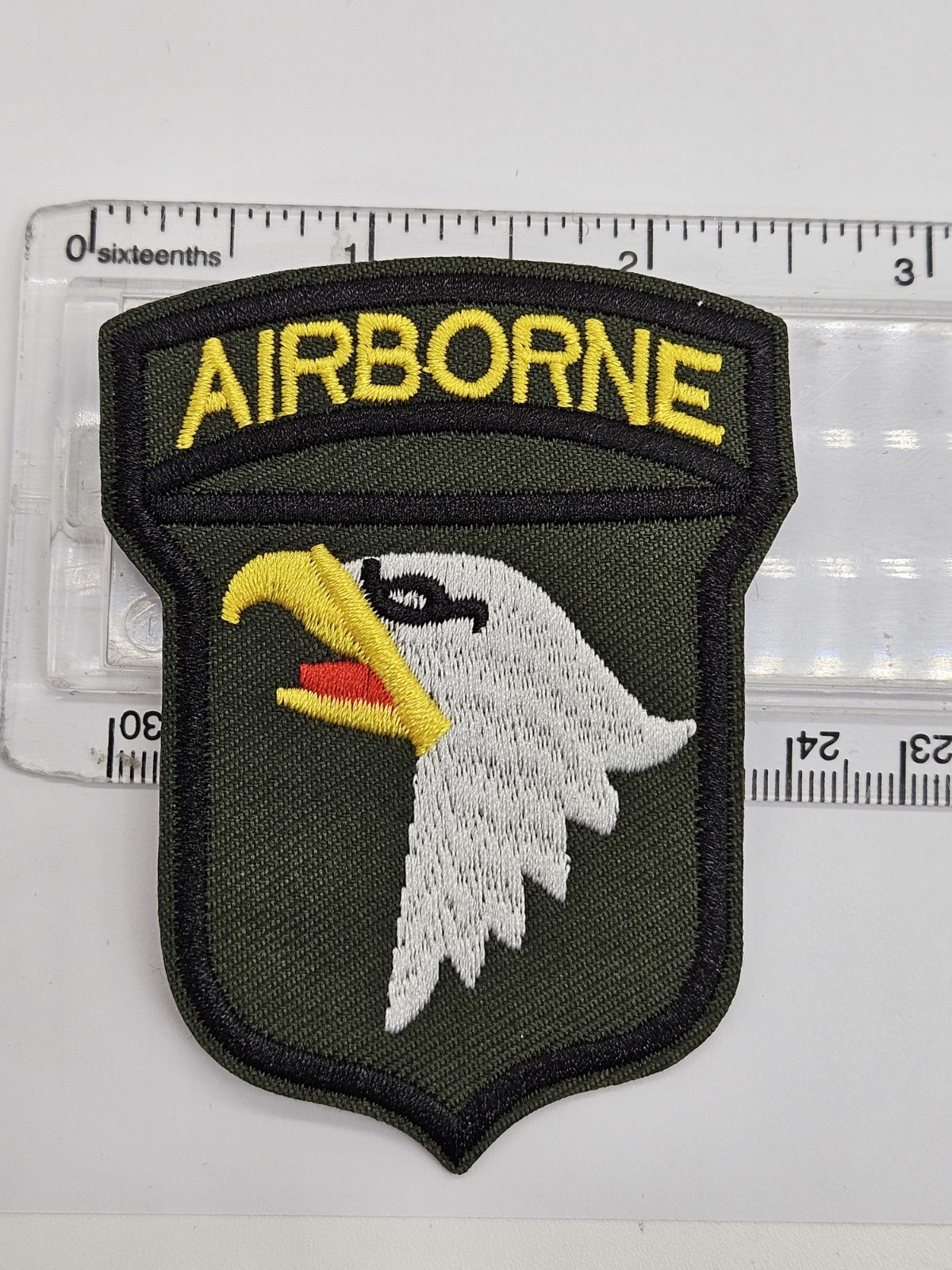 Military Airborne Eagle Badge Patch - Embroidered Iron On Patches