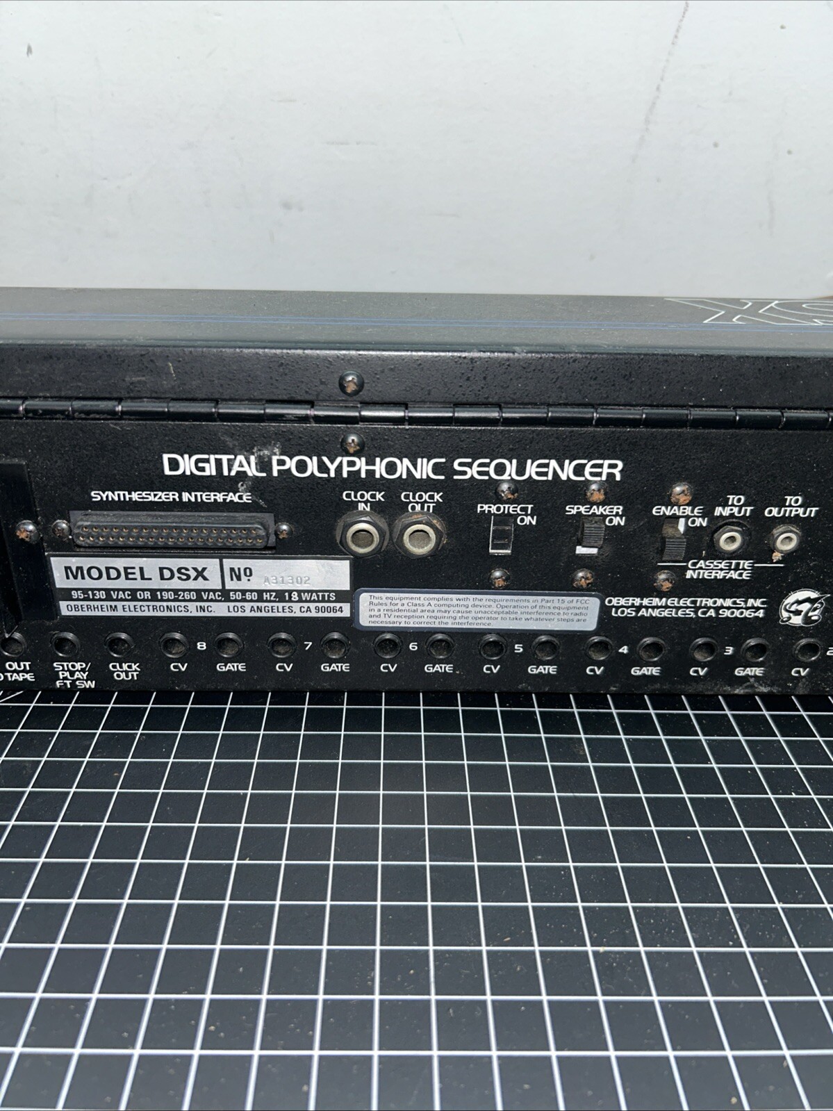 Oberheim DSX Digital Polyphonic Sequencer