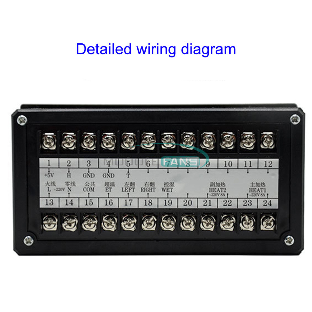 Automatic Incubator Accessories Chicken Goose Duck Incubator Controller 180-240V