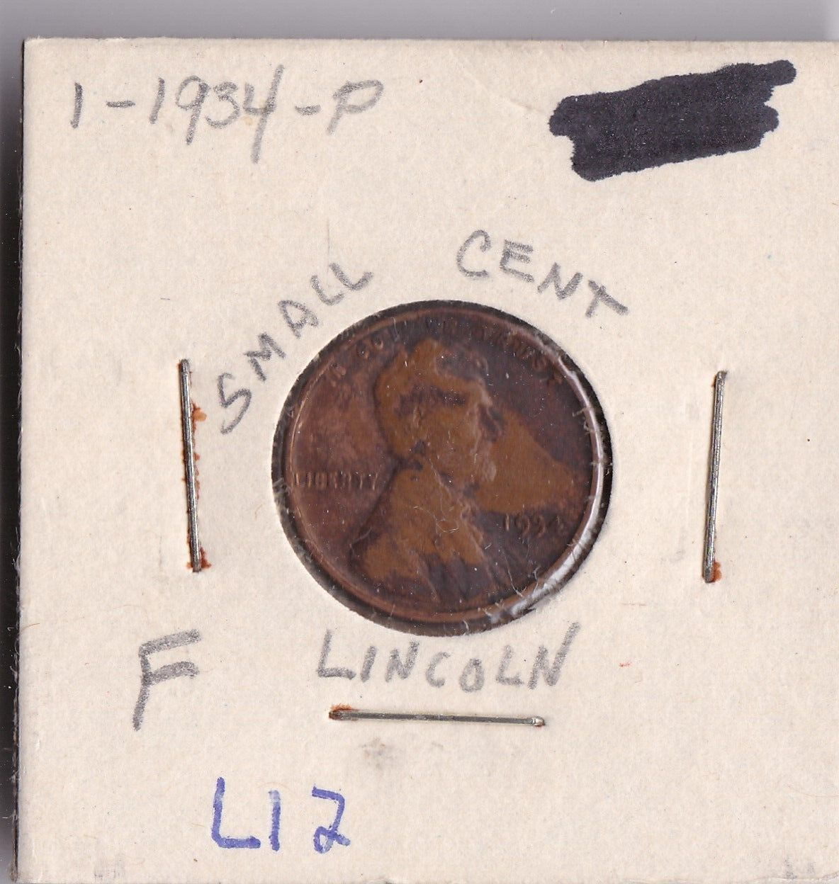 1934 Lincoln Cent L12