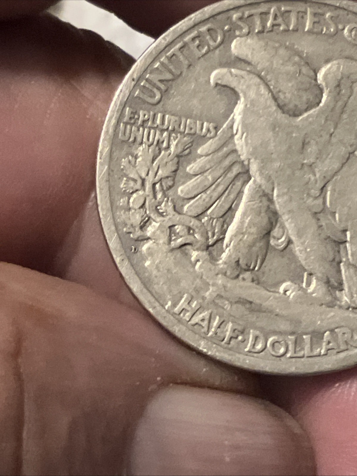 1919 d walking liberty half dollar