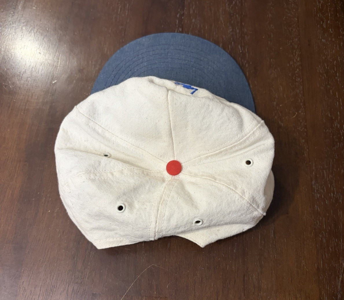 Don Mueller, NY Giants, signed hat