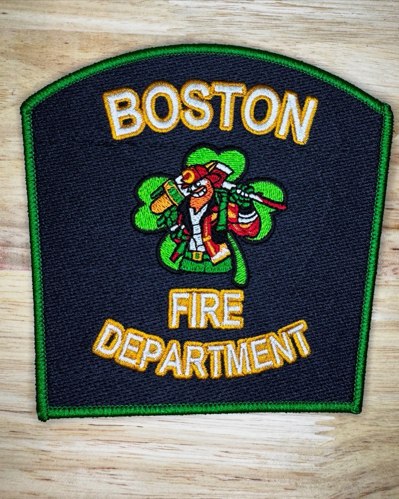 Boston Fire Dept. Novelty St. Patrick’s Patch