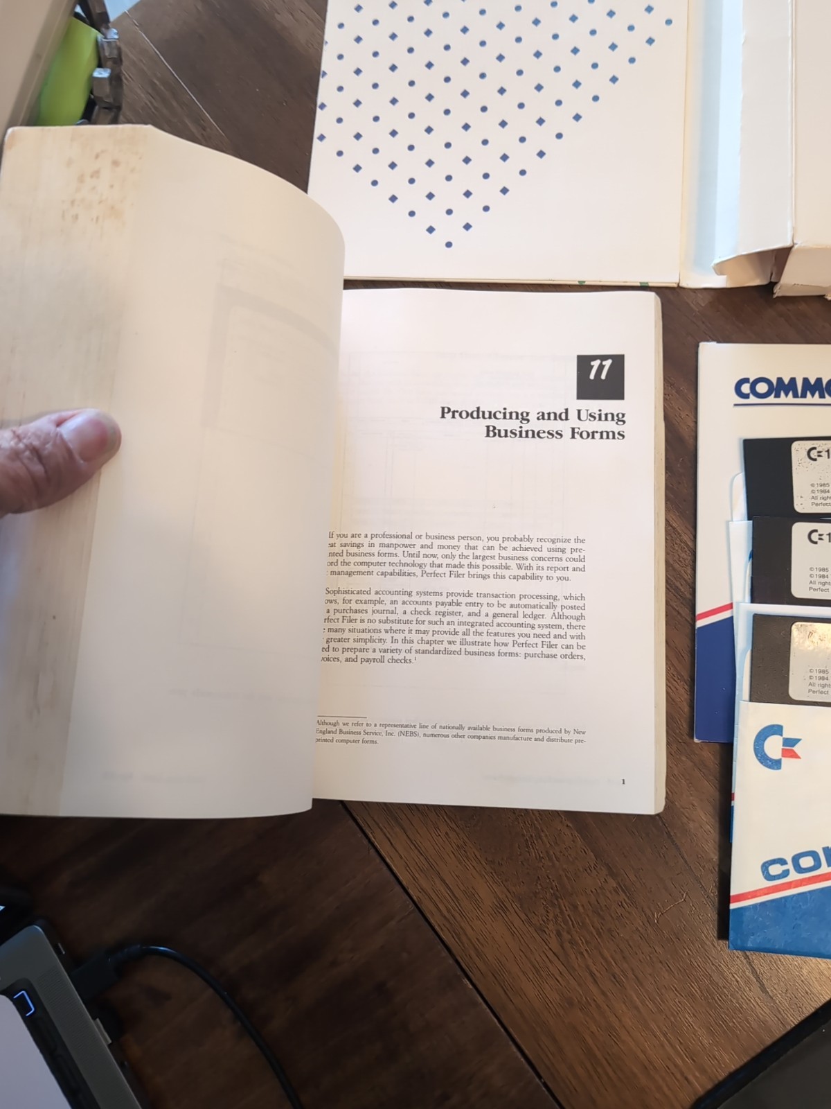 Commodore 128 Perfect Filer Professional Database Software