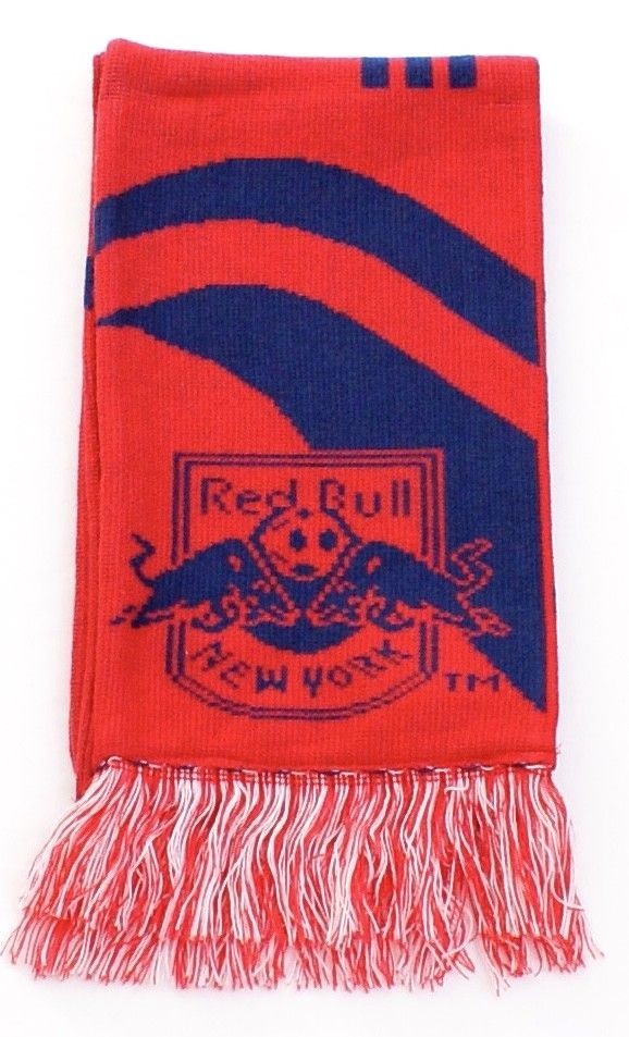 Adidas Reversible New York Red Bulls Red Fan Scarf Adult Unisex NWT