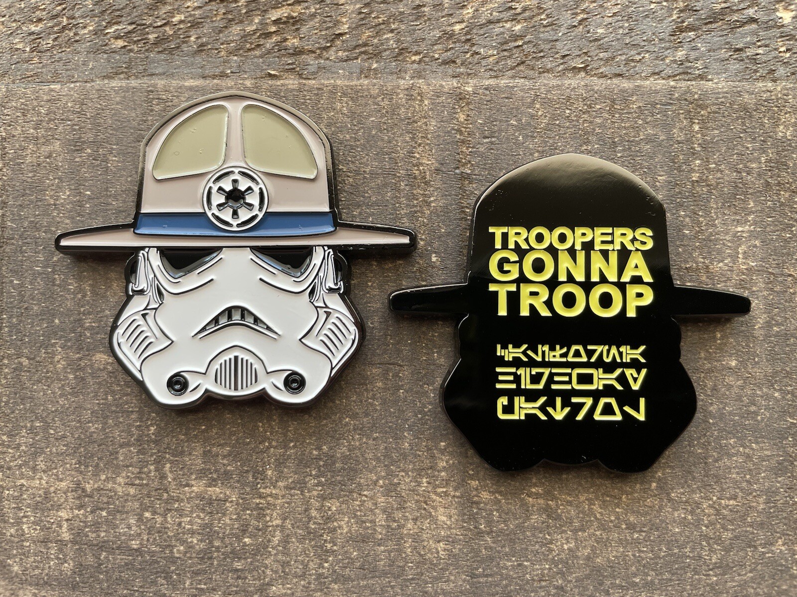 Troopers Gonna Troop Challenge Coin