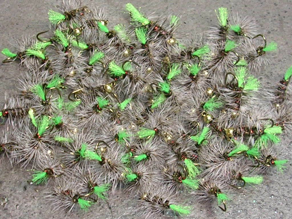 My "Secret Weapon" bream bluegill sunfish perch flies!