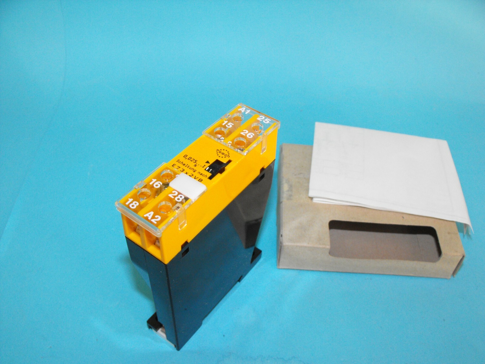 Tesch E73x2VB.time relay.E73.3x801.05200285.NEW