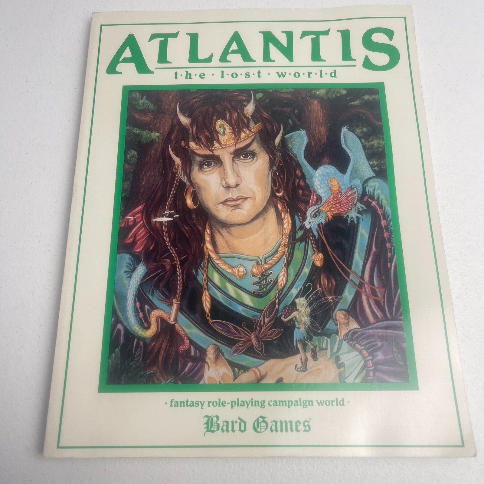 Atlantis The Lost World RPG Bard Games Lost World of Atlantis 1988