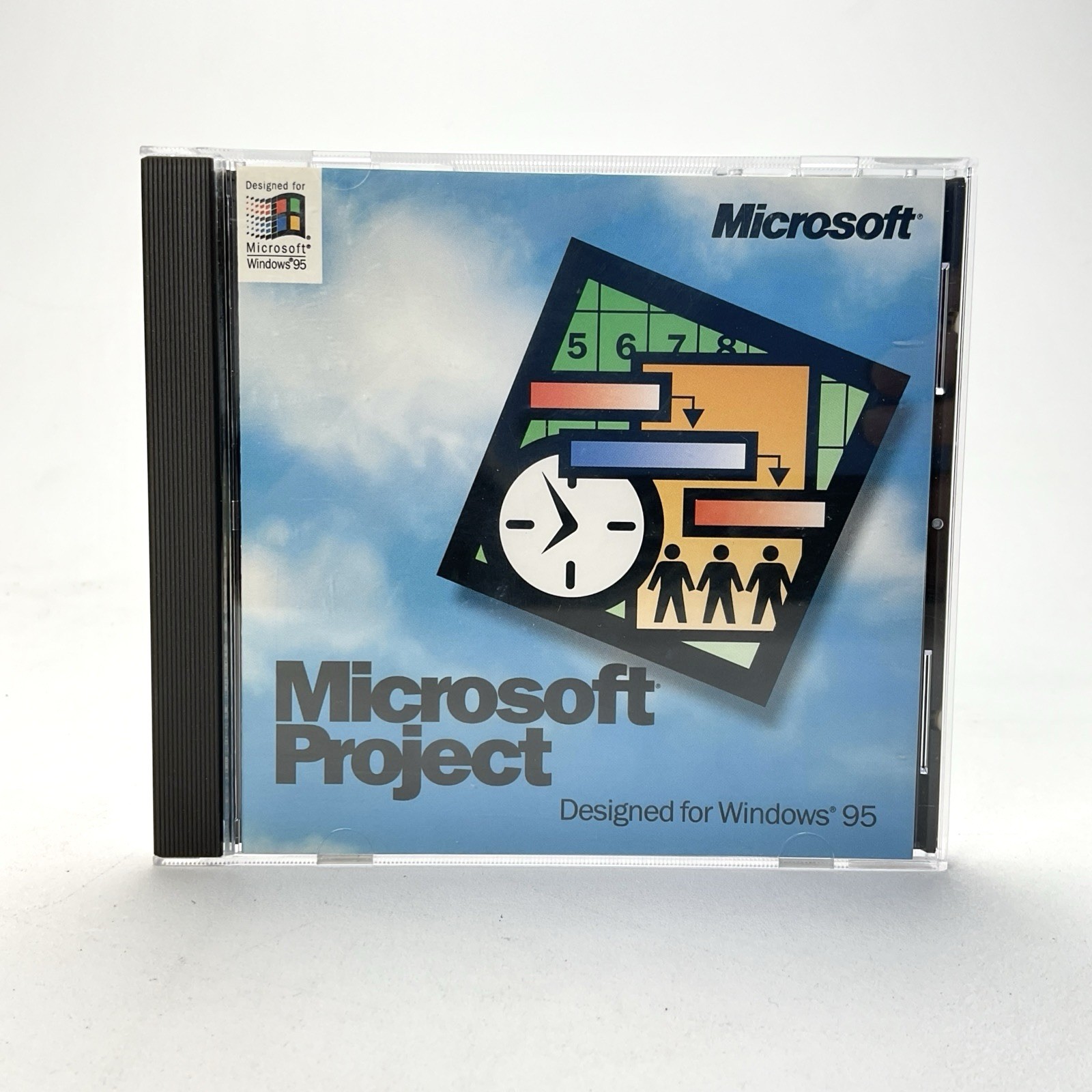Microsoft Project Version 4.1A 68442 Designed For Windows 95 Vintage Computing
