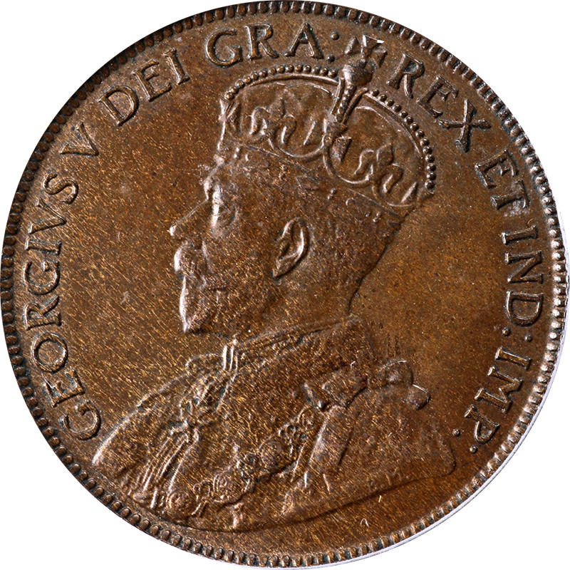 Canada: Newfoundland 1919-C Cent ICG MS63BN KM#16