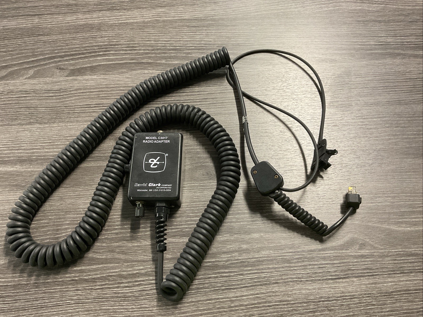 David Clark C3017 Radio Adapter