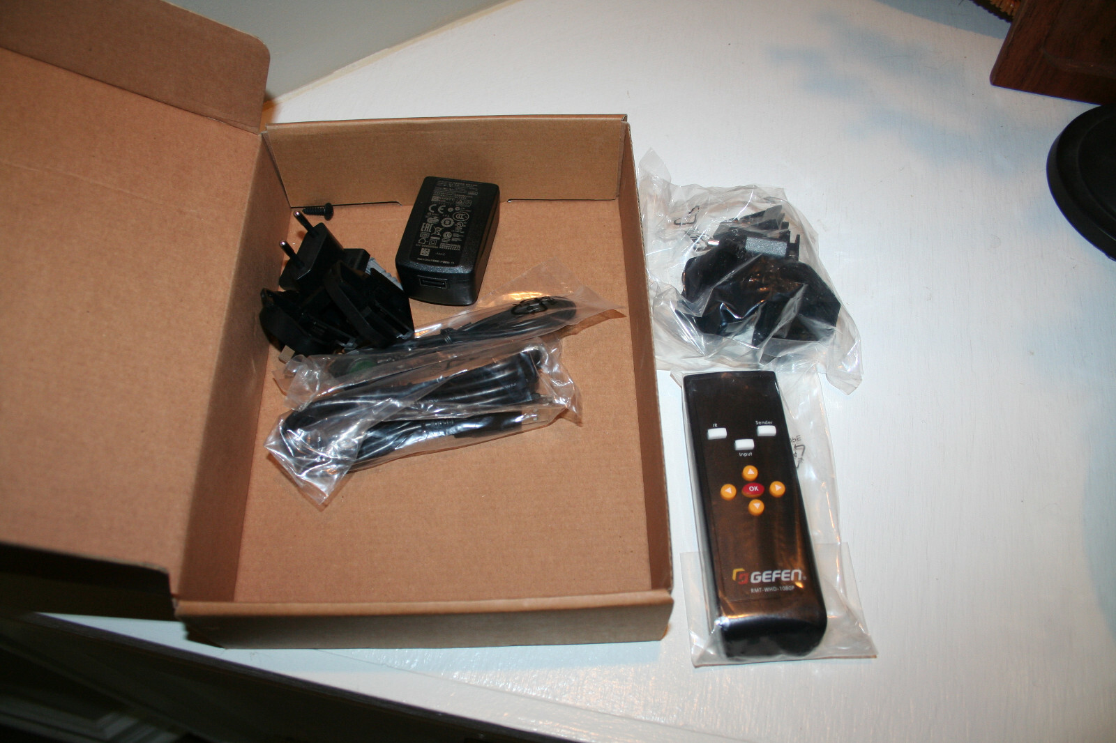 GEFEN Wireless HDMI 5 Remote / Charger / IR cable / USB / Overseas plugs ONLY