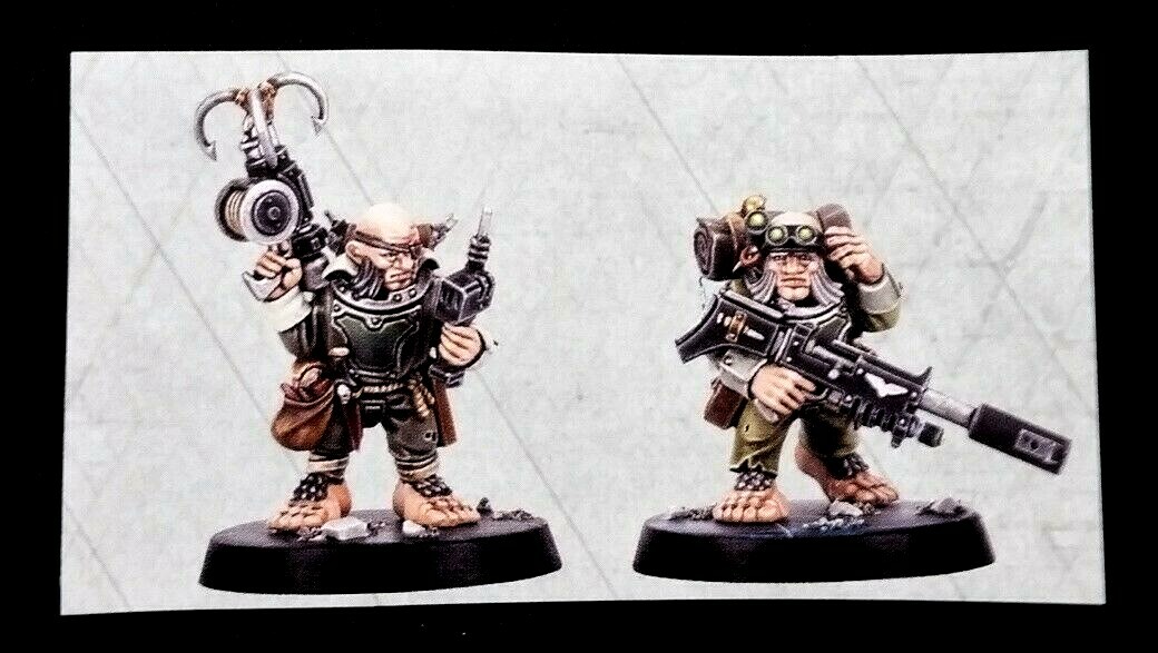 40K Ratling Twins Rein and Raus Warhammer Quest Blackstone Fortress Sniper Astra