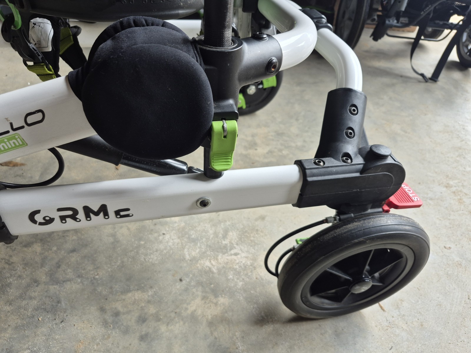 Ormesa Grillo Gait Trainer Mini Walker Front Rear Drive