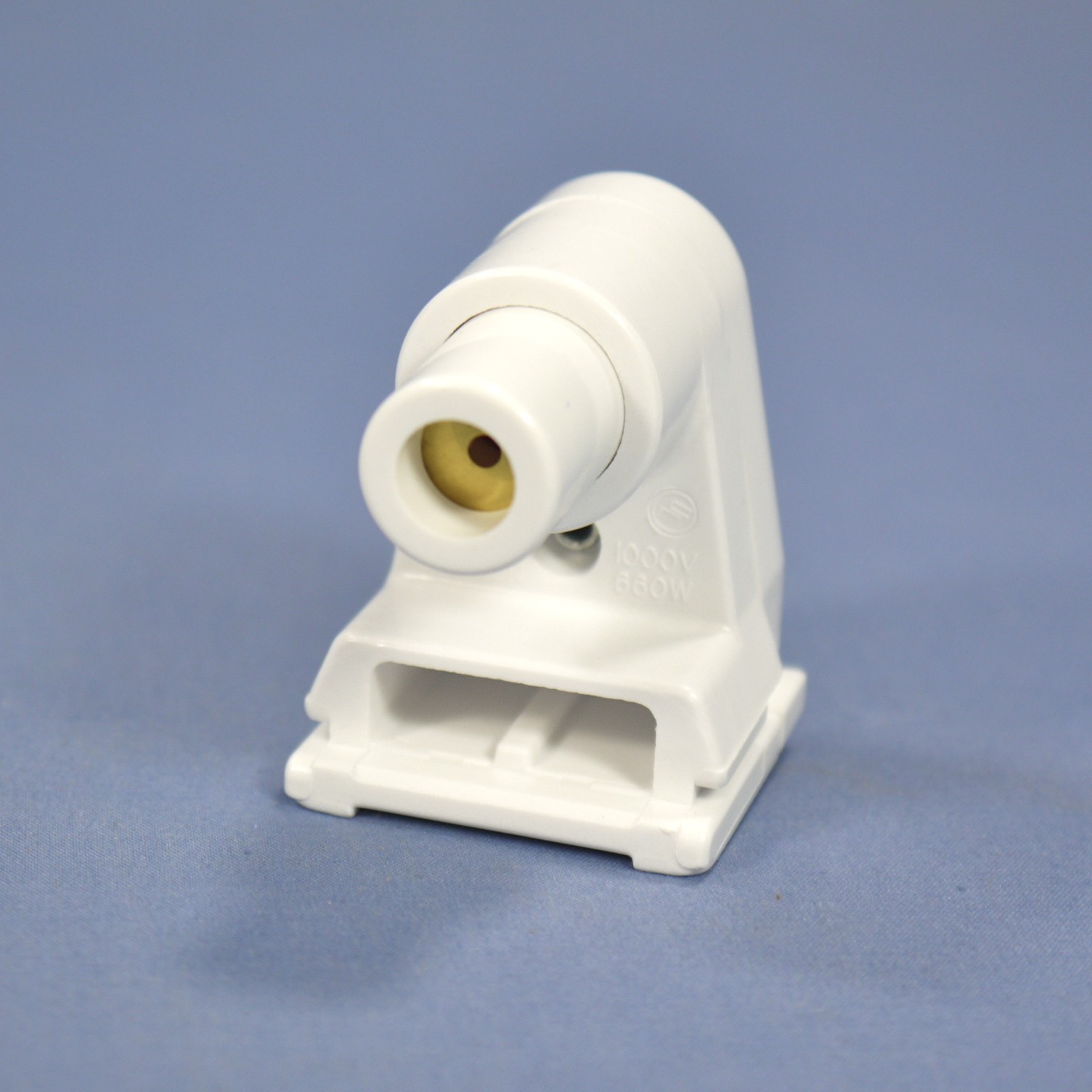 Leviton T8 T12 Slimline Fluorescent Lampholder 1-Pin Socket Plunger Slide-On