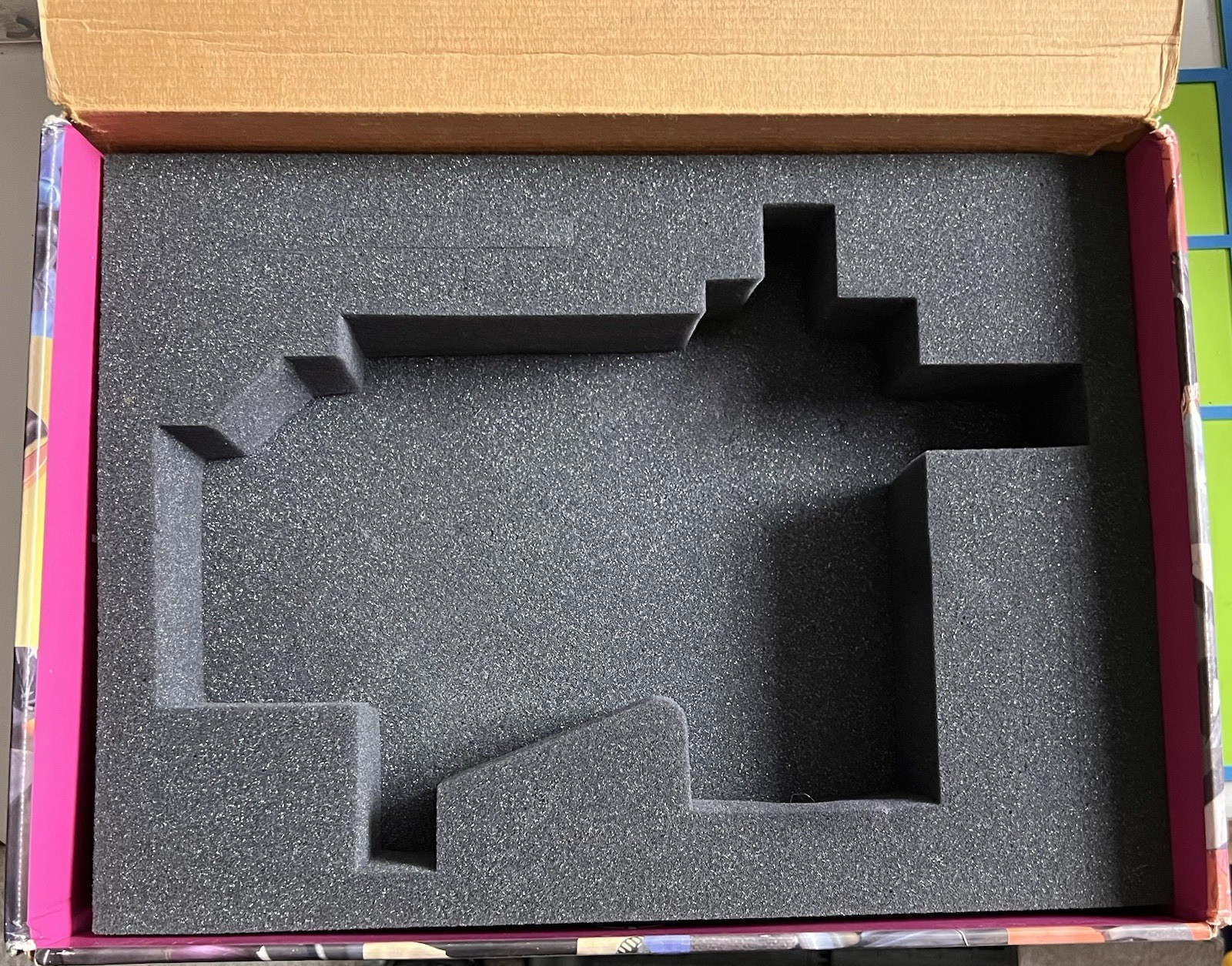 SMART PARTS IMPULSE PAINTBALL MARKER BOX + ASSORTED MANUALS - BLACK (NO MARKERS)