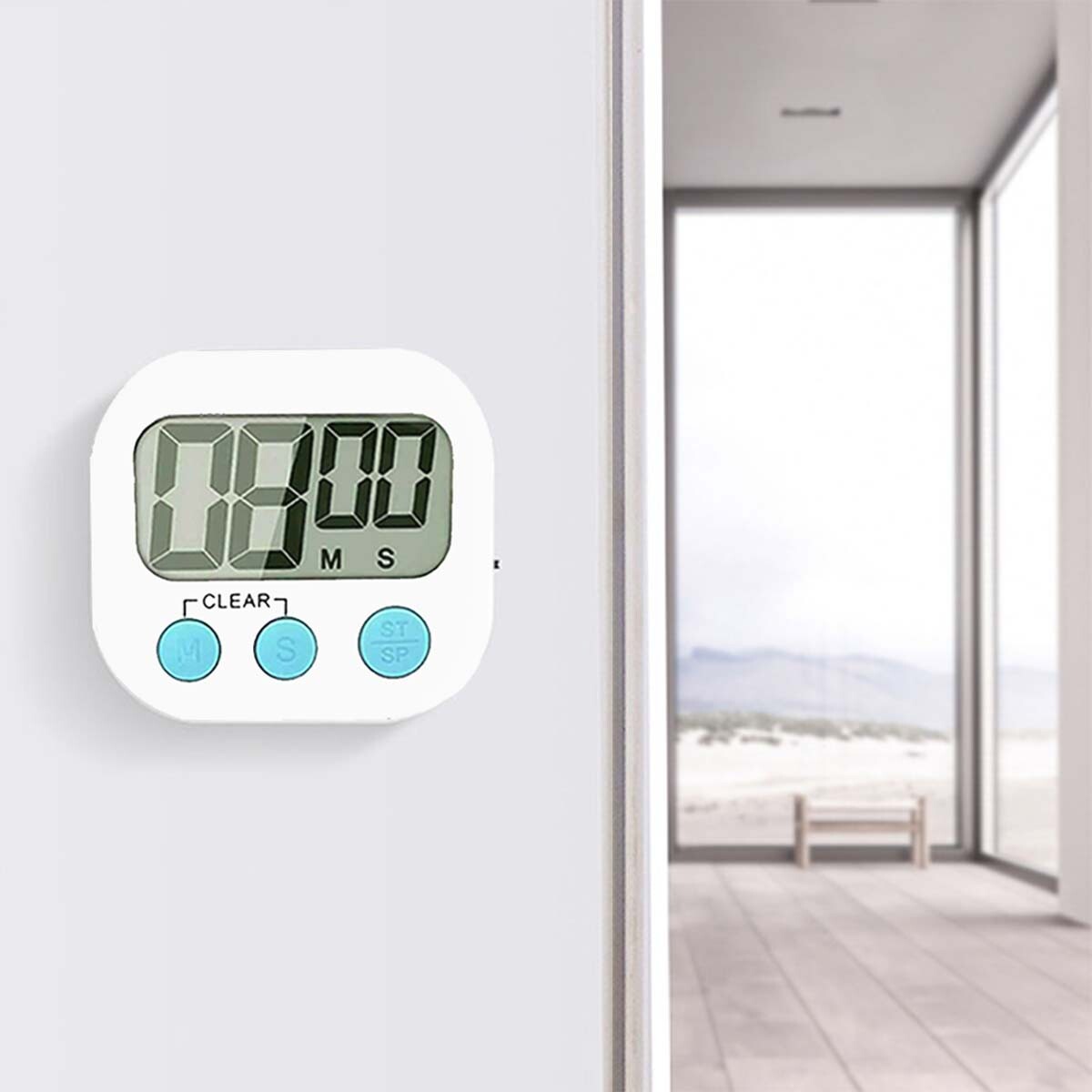 Commercial Electronic Timer Students Learn Countdown Alarm Clock Large Screen