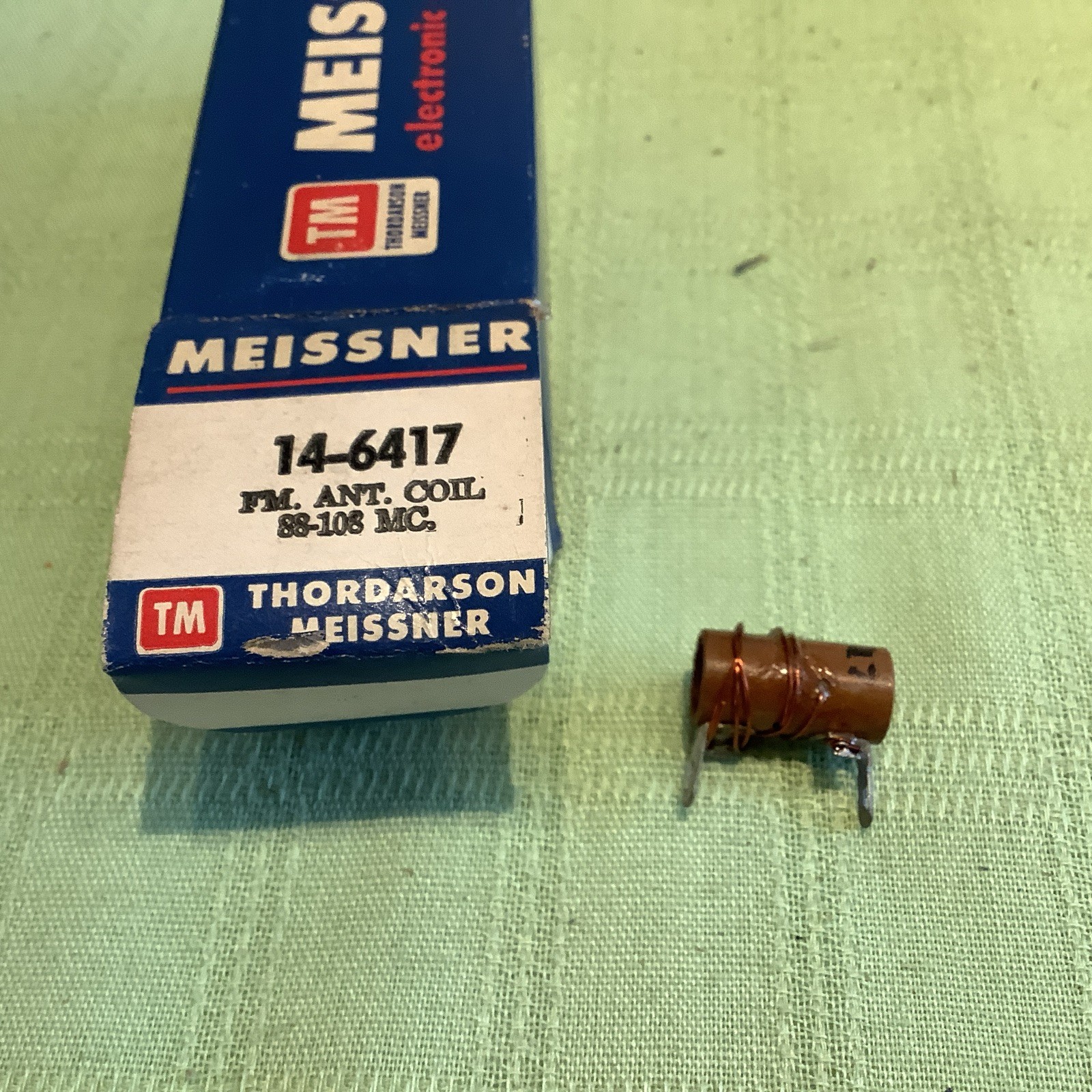 Meissner 14-6417 Radio FM Antenna Coil 88-108mHz Mc For Meissner Models 8C 8CK