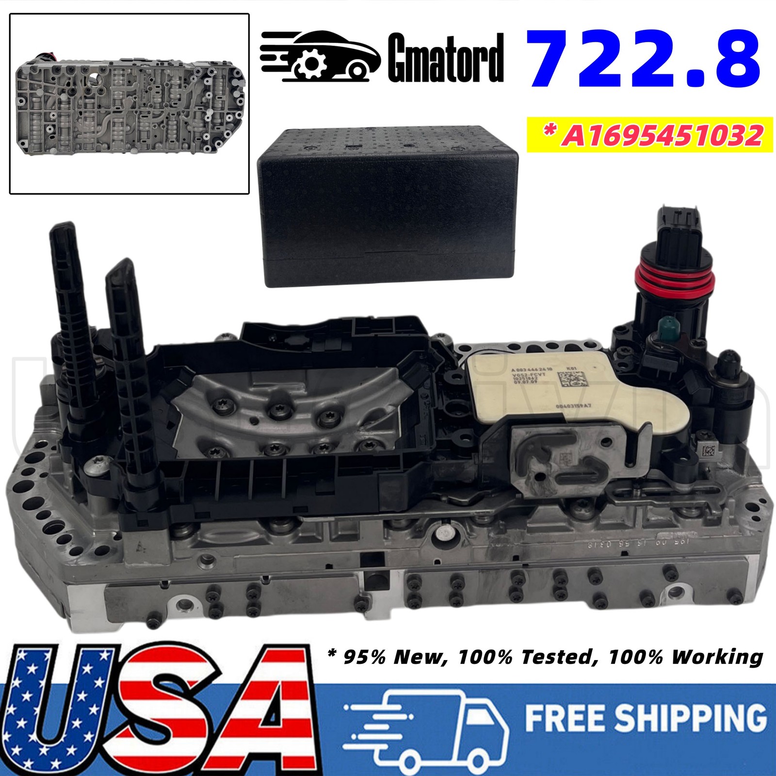Complete 722.8 Mechatronic Control Module Unit for Mercedes Benz A150 2004-2011