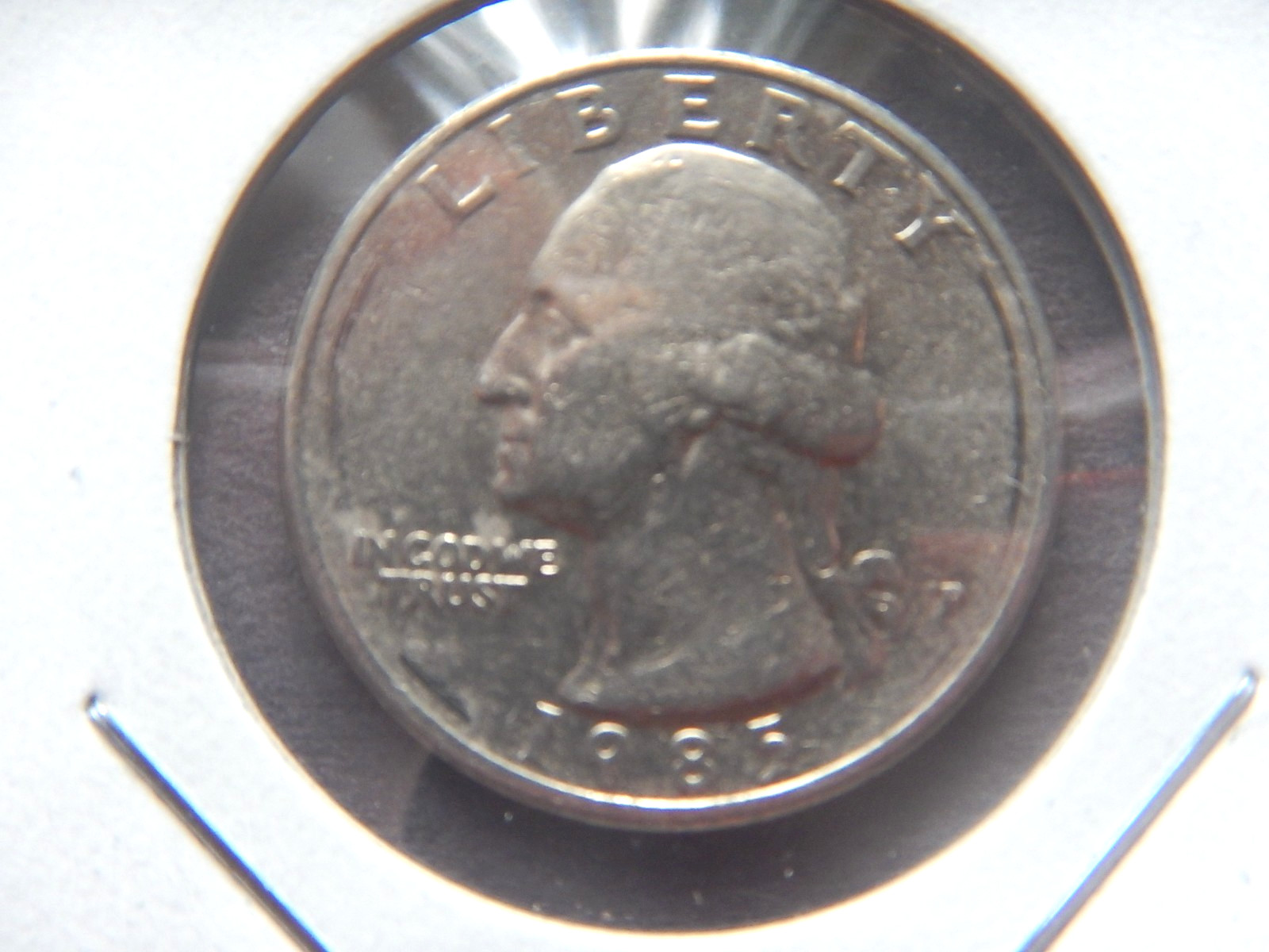 1985 (P) George Washington Quarter