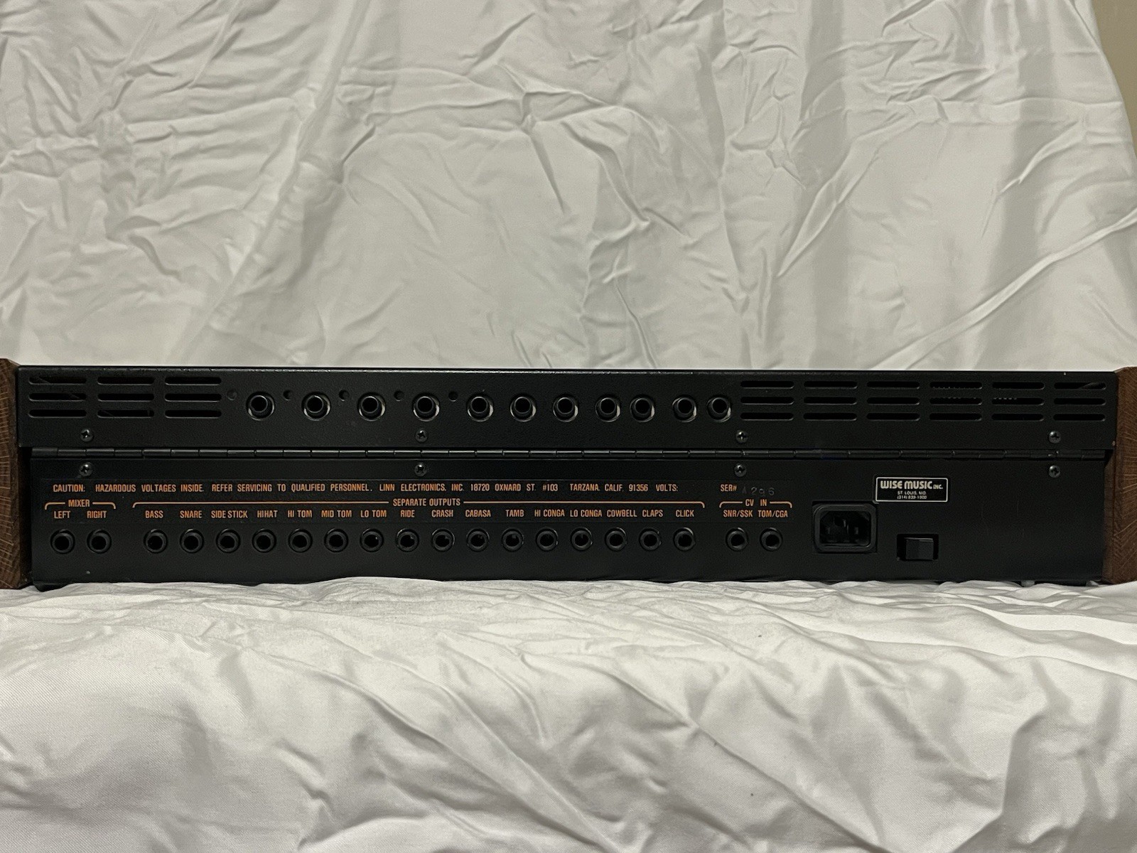 Linn Electronics Linndrum LM-2 Rare Vintage Drum Machine Synthesizer Working