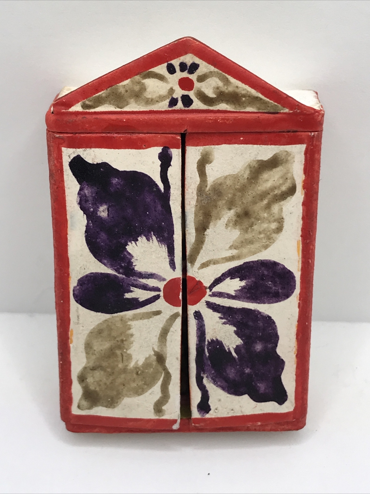 Peru Folk Art Vintage Peruvian Matchbox Diorama Miniature Handicraft #2 Retalbo