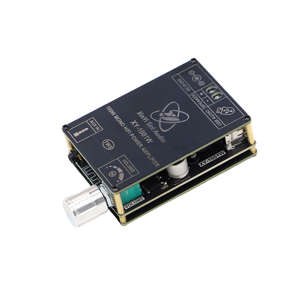 XY-1001W 100W Mono Bluetooth Audio Power Amplifier Module TPA3116D2 TWS Function