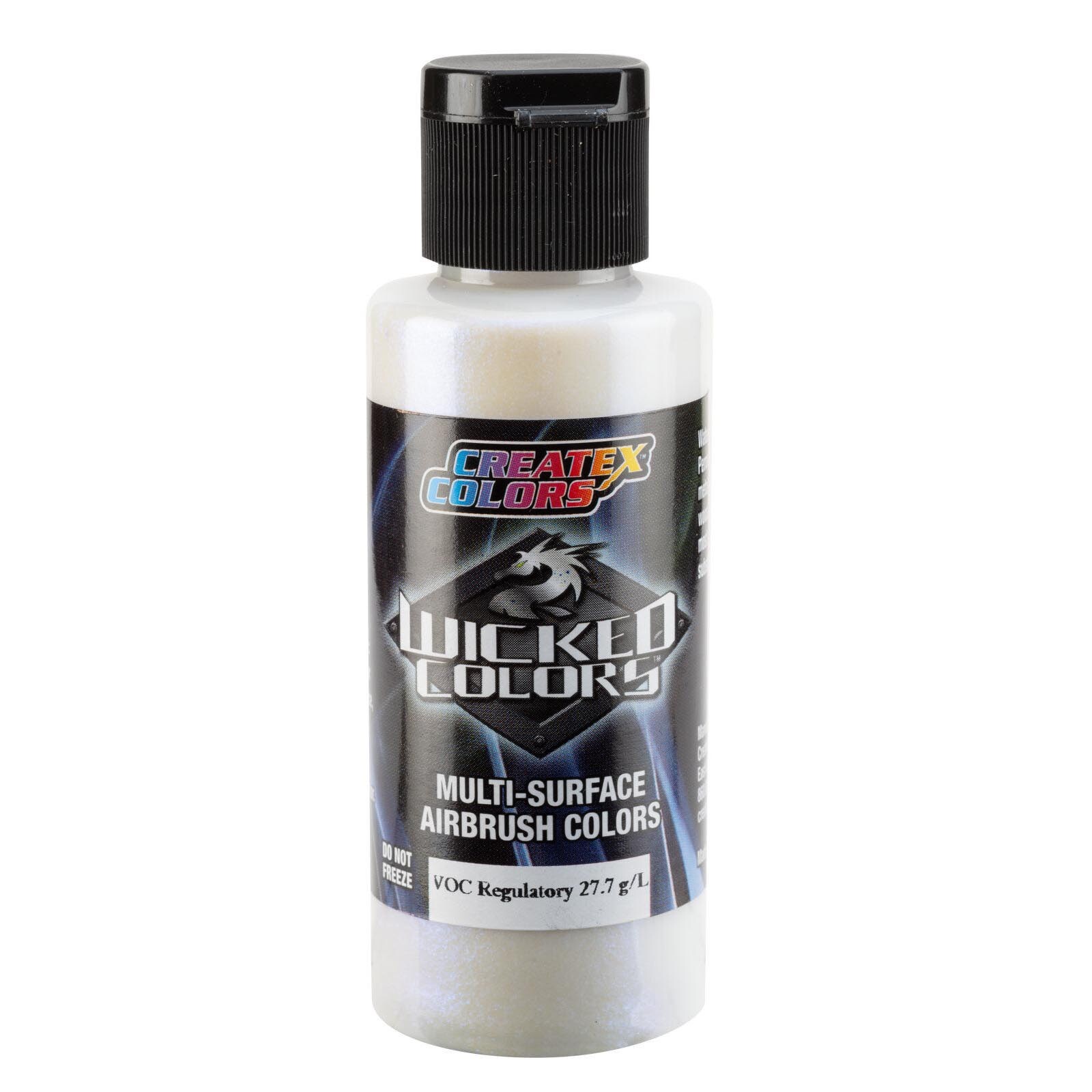 Createx Wicked Colors W423-02  Hot Rod Sparkle Blue 2oz. For Airbrush Paint