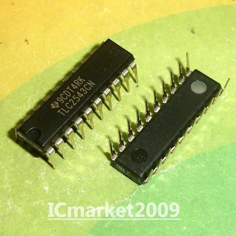 1 PCS TLC2543CN DIP TLC2543 12-Bit Analog-to-Digital Converter (ADC)  Chip IC