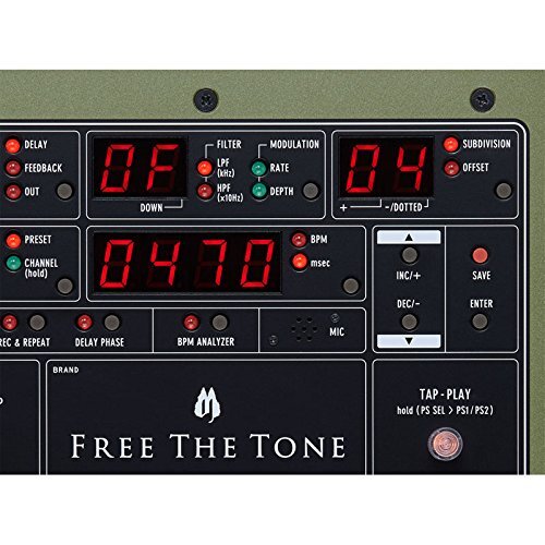 Free The Tone FT-2Y FLIGHT TIME DIGITAL DELAY guitar effector