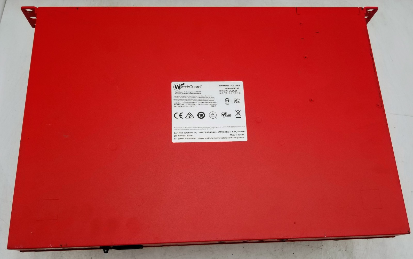 WatchGuard FireBox M290 7-Port Network Security Appliance (CL2AE8)