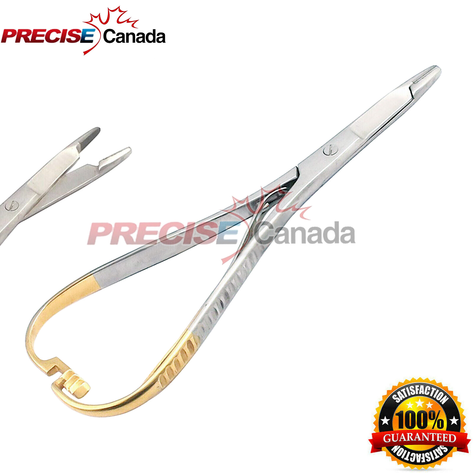TC Mathieu Olsen Hegar Needle Holder 7.5" Dental Surgical Instrument