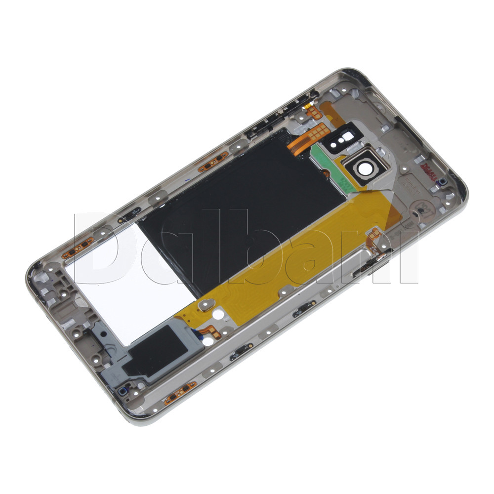 Samsung Galaxy Note 5 Mid Frame and Bezel Housing Replacement Part Gold