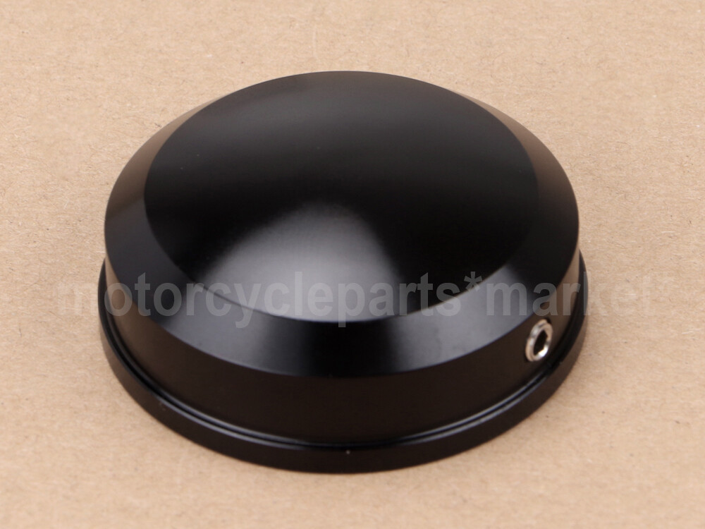 Motorcycle Black Upper Fork Stem Nut Covers for Harley 86-17 FLSTC FLSTF Softail