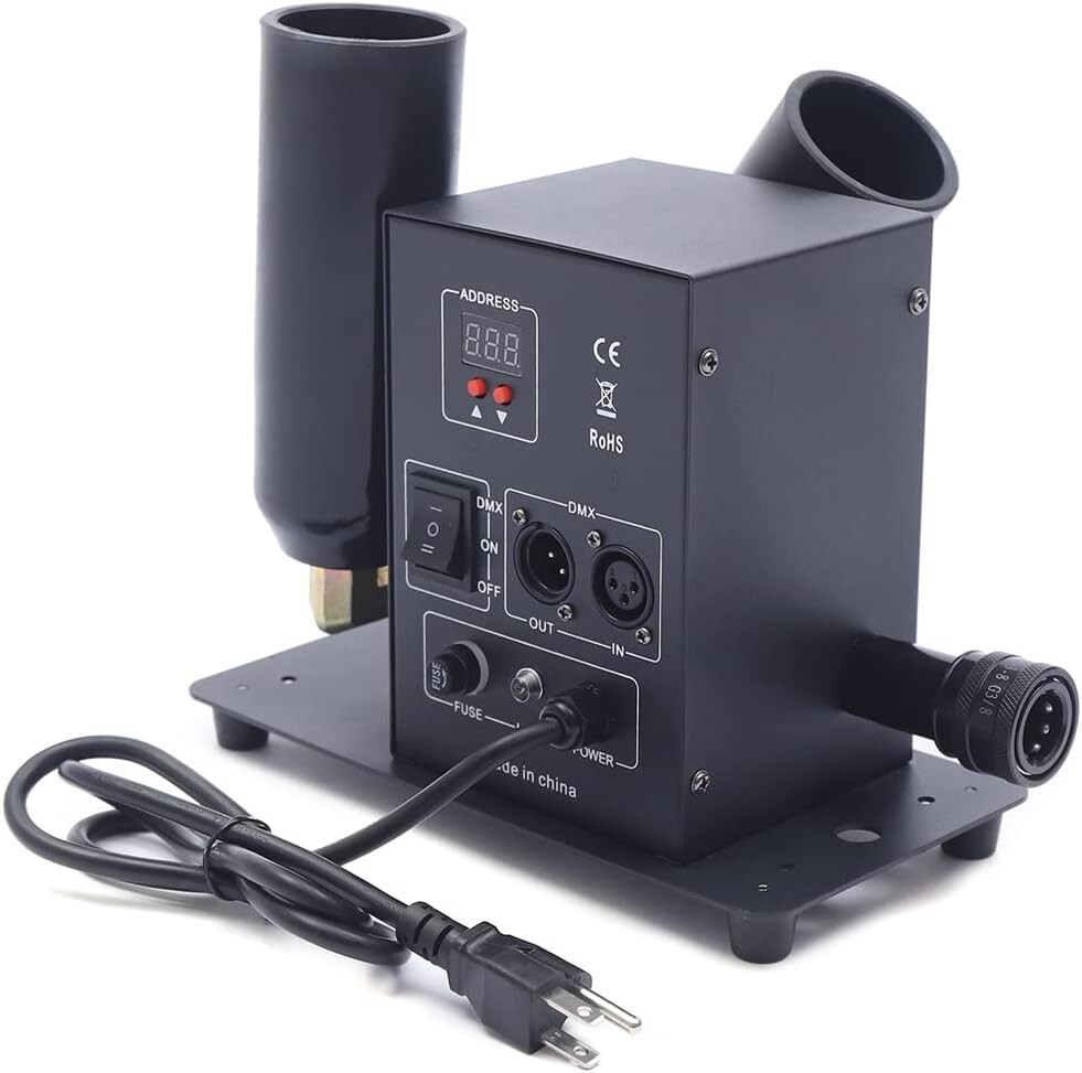 Confetti Machine, Professional Electric Confetti Launcher, DMX/Remote Control