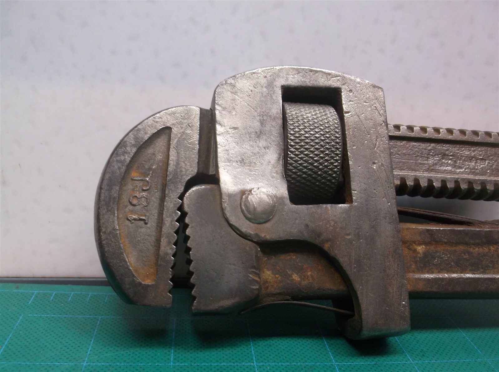 Vintage Antique Adjustable Monkey Pipe Wrench - Worth Hardware