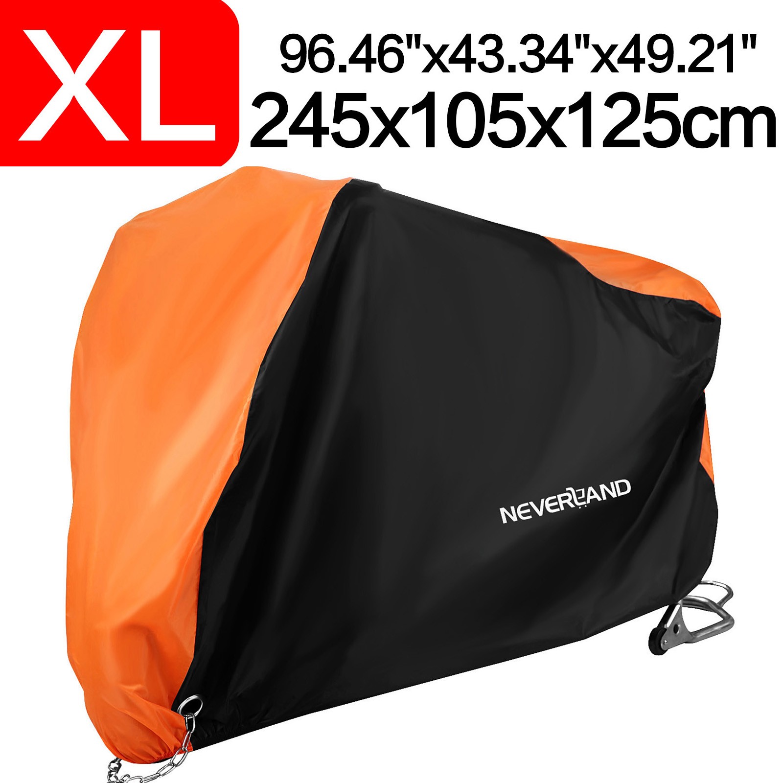 XL Motorcycle Cover Protector Rain Dust For Harley-Davidson Dyna Street Fat Bob