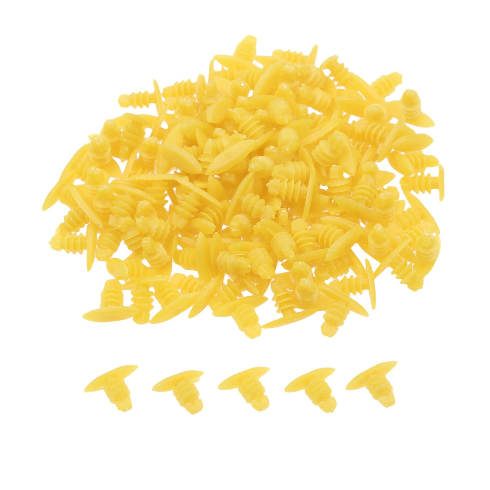 Mtsooning 200Pcs Auto Weatherstrip Retainer, Plastic Rivets Clip Universal...