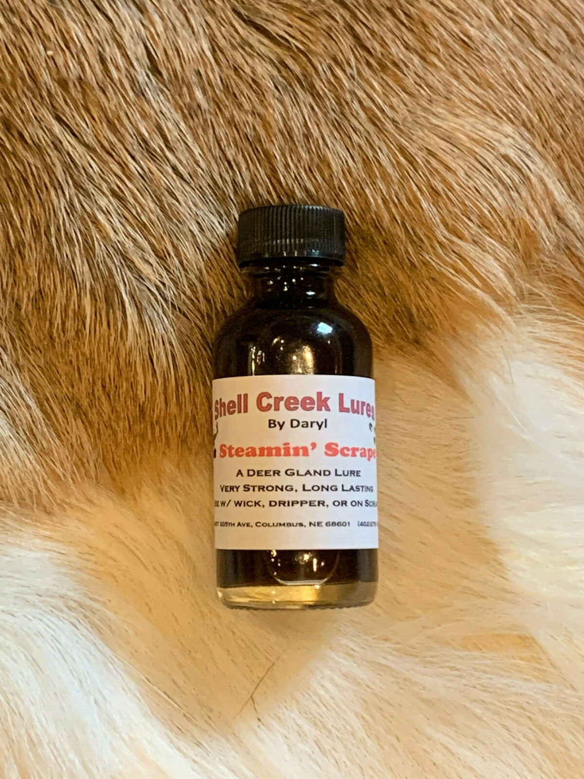 Deer Scrape Lure, Buck Urine, Doe in Heat Pheremones,Glands Scent, Super Strong!