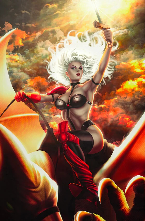 HEAVY METAL MAGAZINE COMICS TAARNA #3 ARIEL DIAZ VIRGIN VARIANT 2020 NM