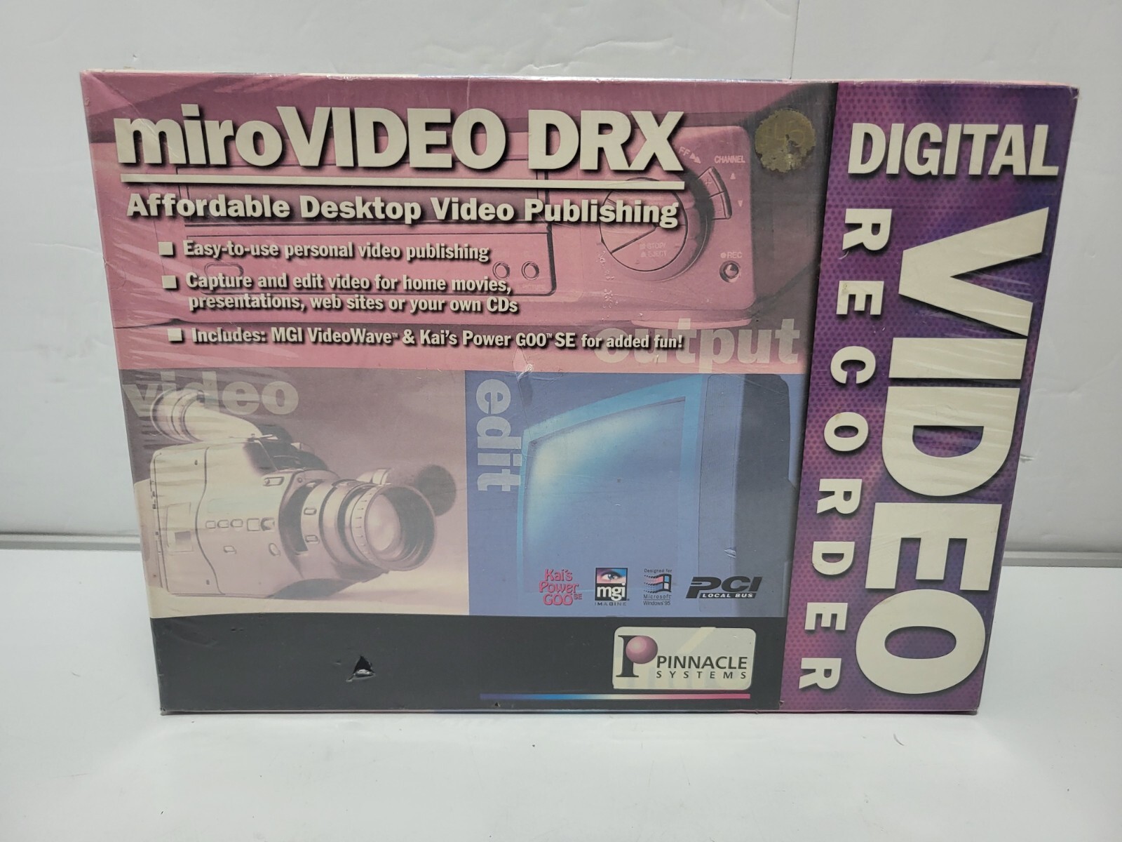 Pinnacle Systems Digital Video Recorder Miro Video DRX new Sealed