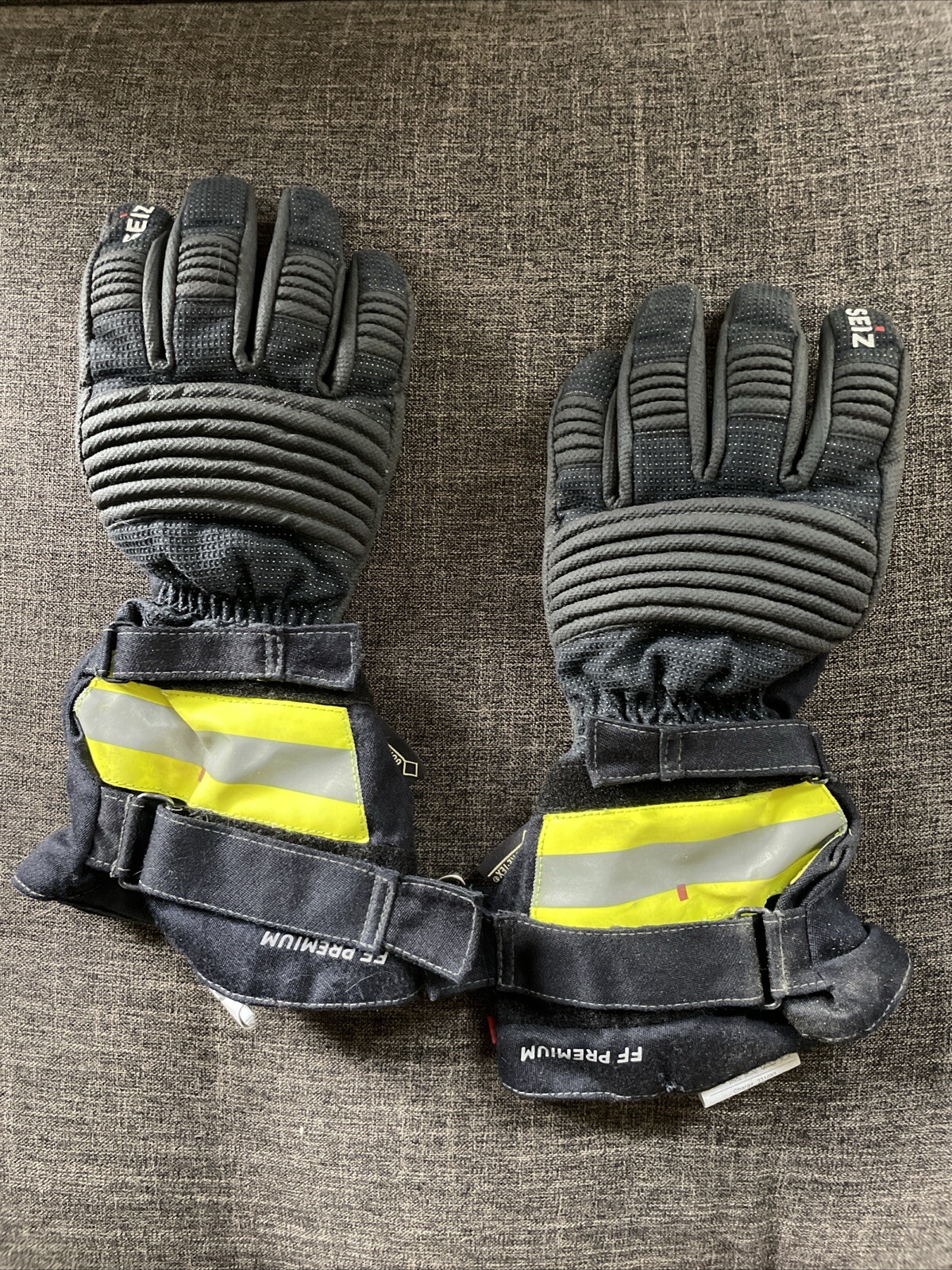 SEIZ Fire Fighter FF Premium Gore Tex Aramid Firefighting Safety Gloves