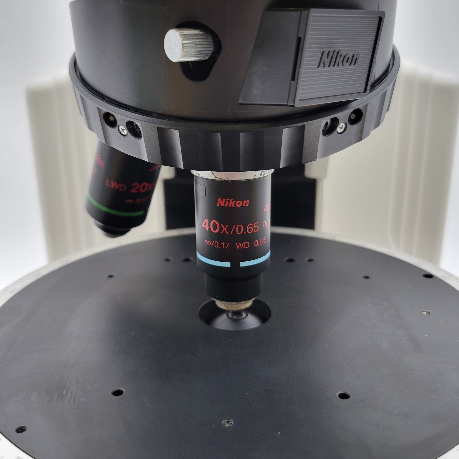 Nikon Microscope Eclipse E600 Pol with Trinocular Head Polarizing