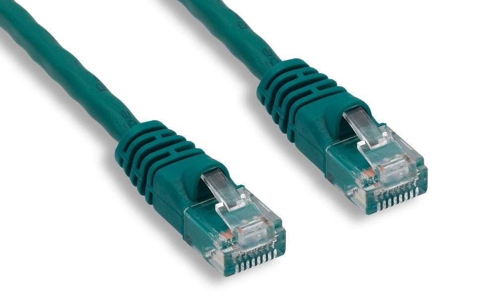 Cat5e Ethernet Cable – 3ft – RJ45 – Straight – Green